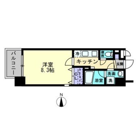 モダン ラ・トゥール柳町の物件間取画像